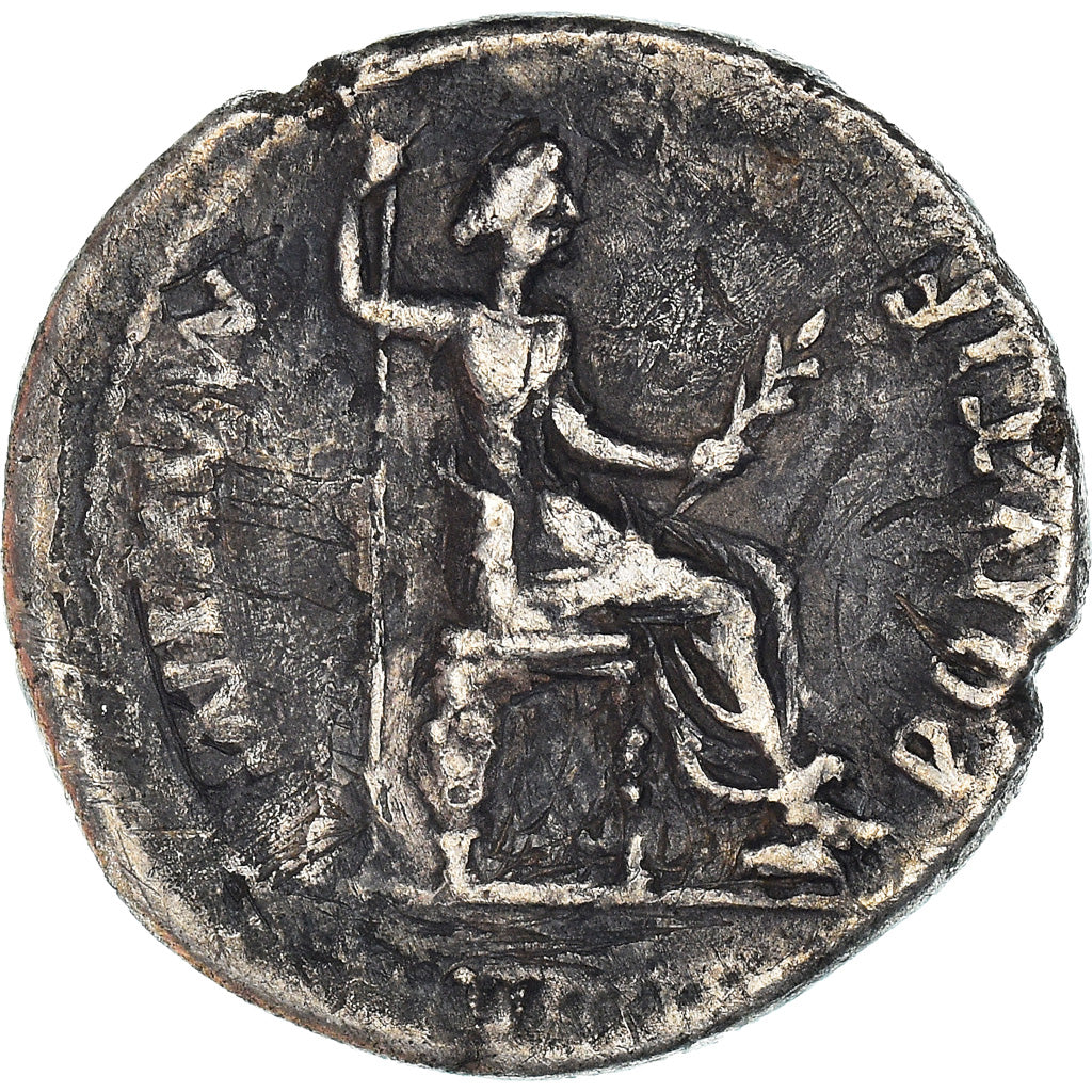 Coin, Tiberius, Denarius, Lyon - Lugdunum, EF(40-45), Silver, RIC:30