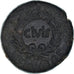 Munten, Augustus, Sestertius, Roma, Rare, ZF, Bronze, RIC:374