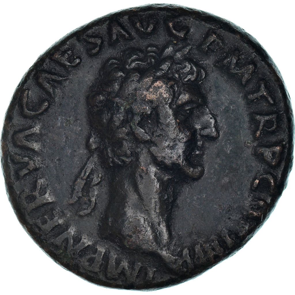 Moeda, Nerva, As, Roma, EF(40-45), Bronze, RIC:83