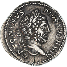 Coin, Caracalla, Denarius, 211, Rome, AU(55-58), Silver, RIC:216