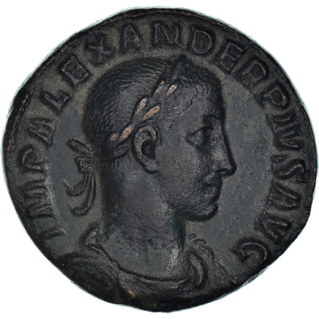 Coin, Severus Alexander, Sestertius, Roma, AU(55-58), Bronze, Cohen:163