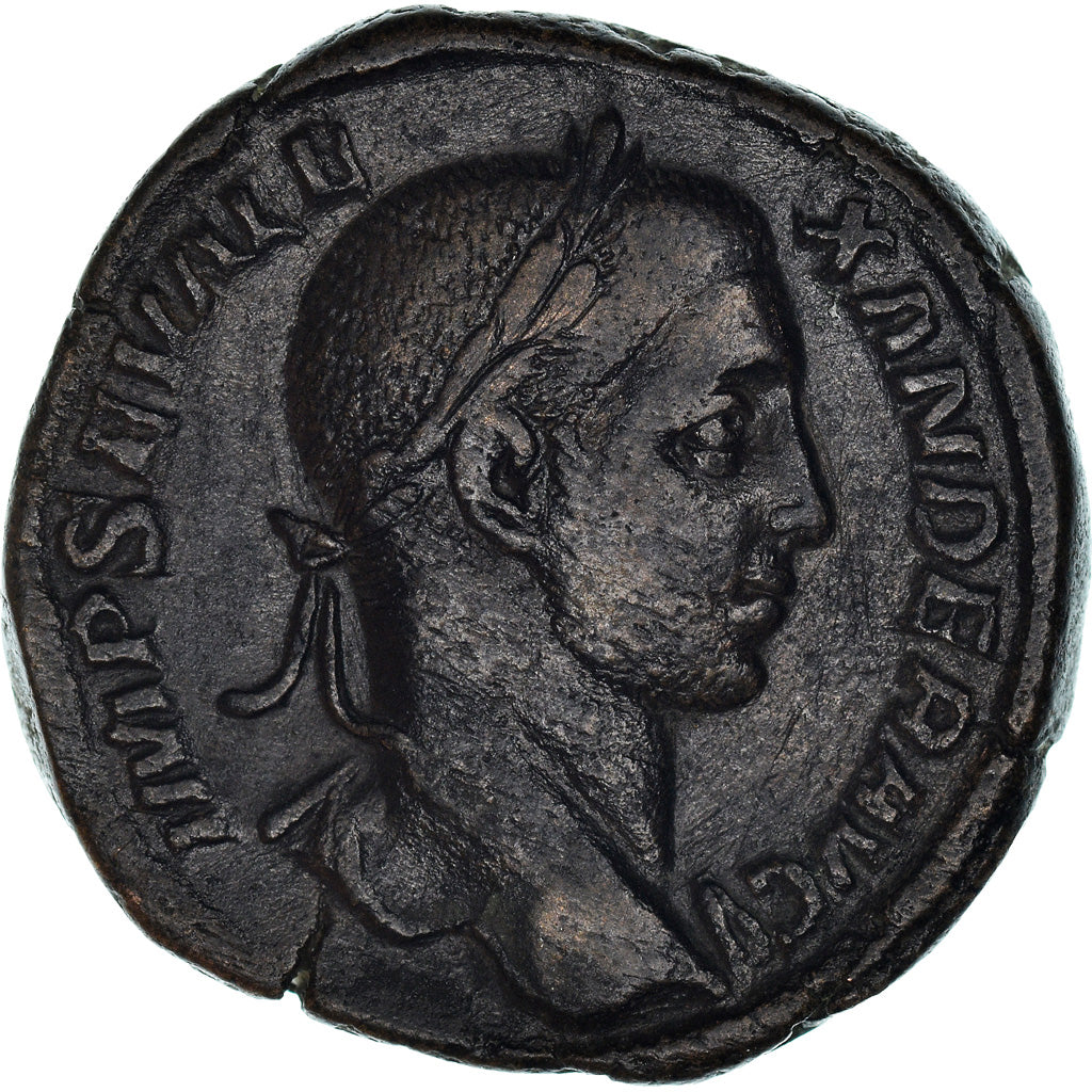 Coin, Severus Alexander, Sestertius, Roma, AU(50-53), Bronze, RIC:489