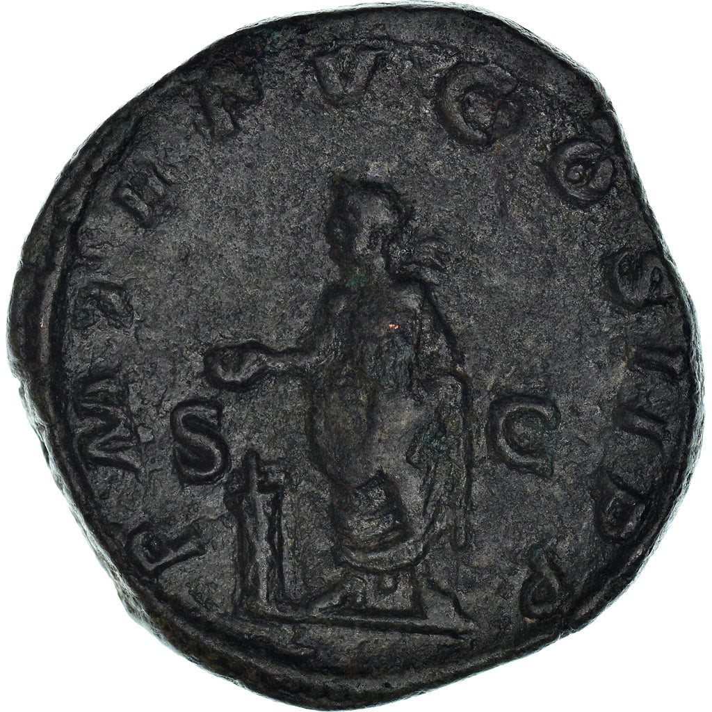 Coin, Severus Alexander, Sestertius, Roma, AU(50-53), Bronze, RIC:446