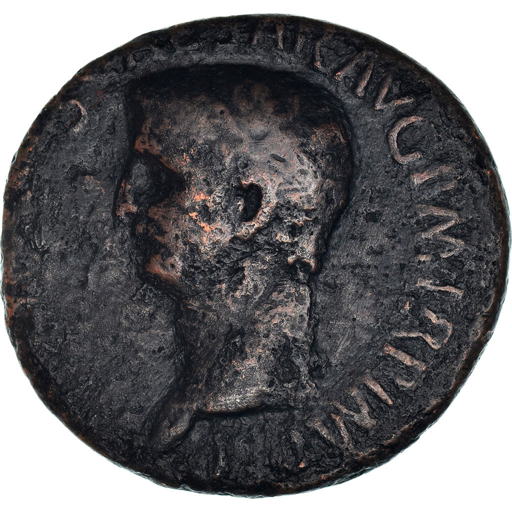 Coin, Claudius, As, 42-43, Rome, VF(30-35), Bronze, RIC:116