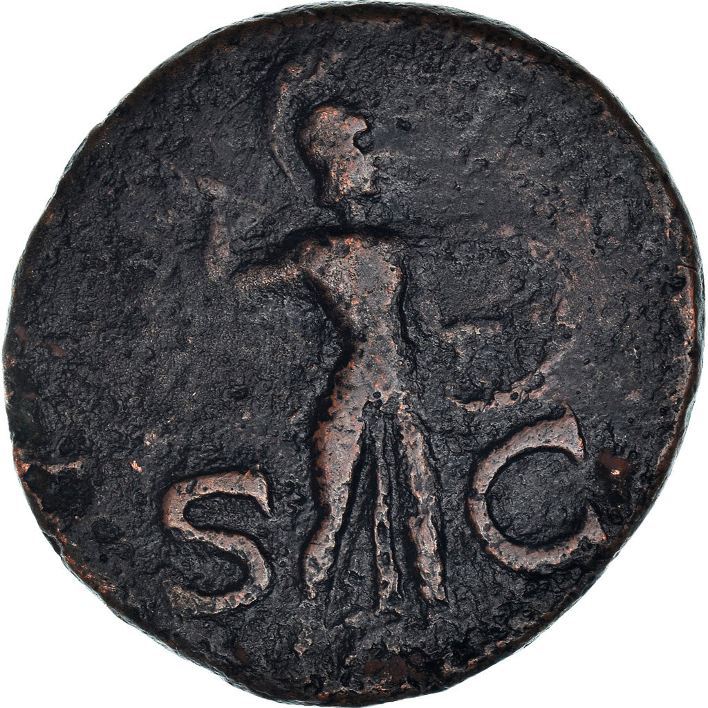 Coin, Claudius, As, 42-43, Rome, VF(30-35), Bronze, RIC:116