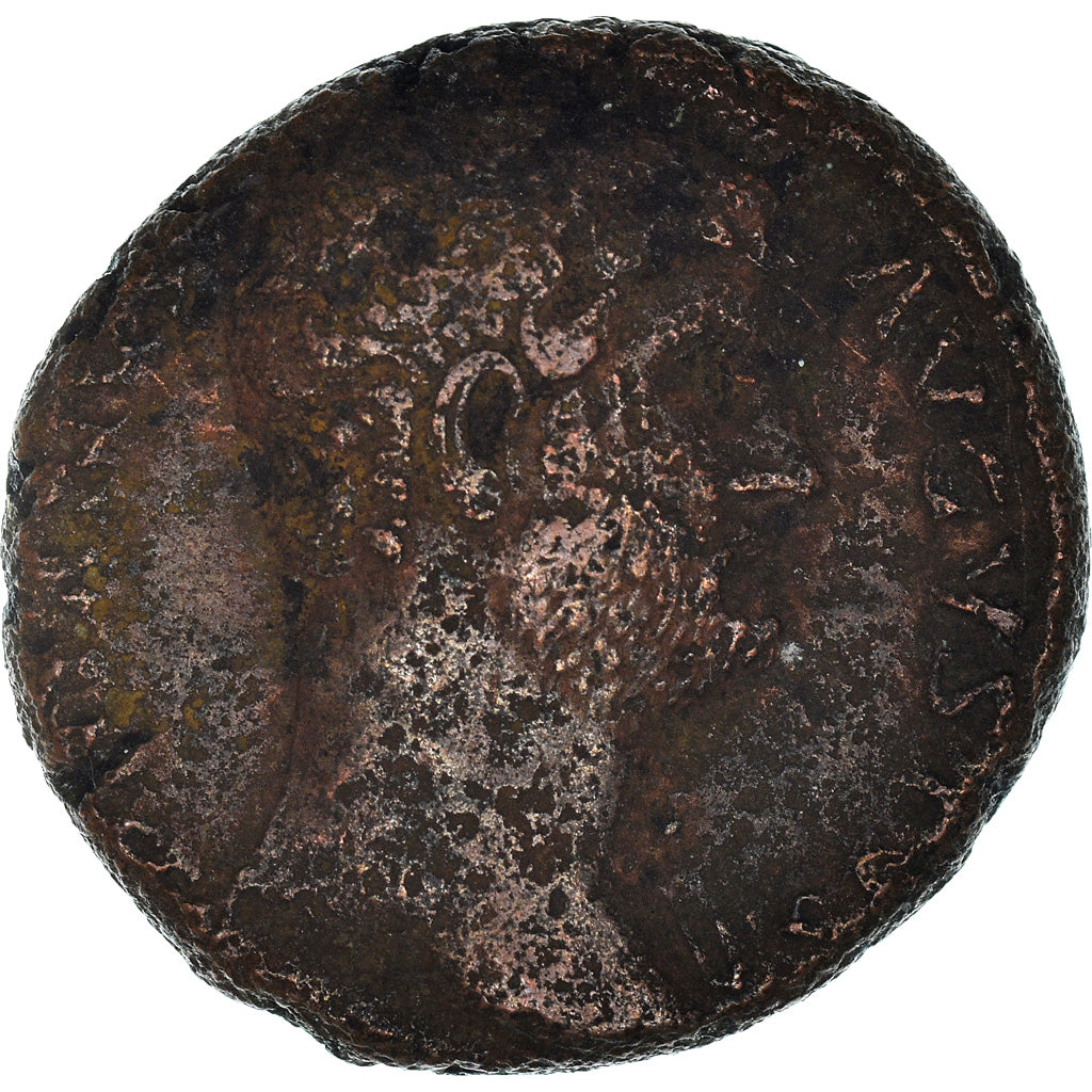 Coin, Hadrian, As, Roma, VF(30-35), Bronze, RIC:716