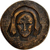 Francja, Medal, Anne Frank, Historia, Simon, AU(55-58), Bronze