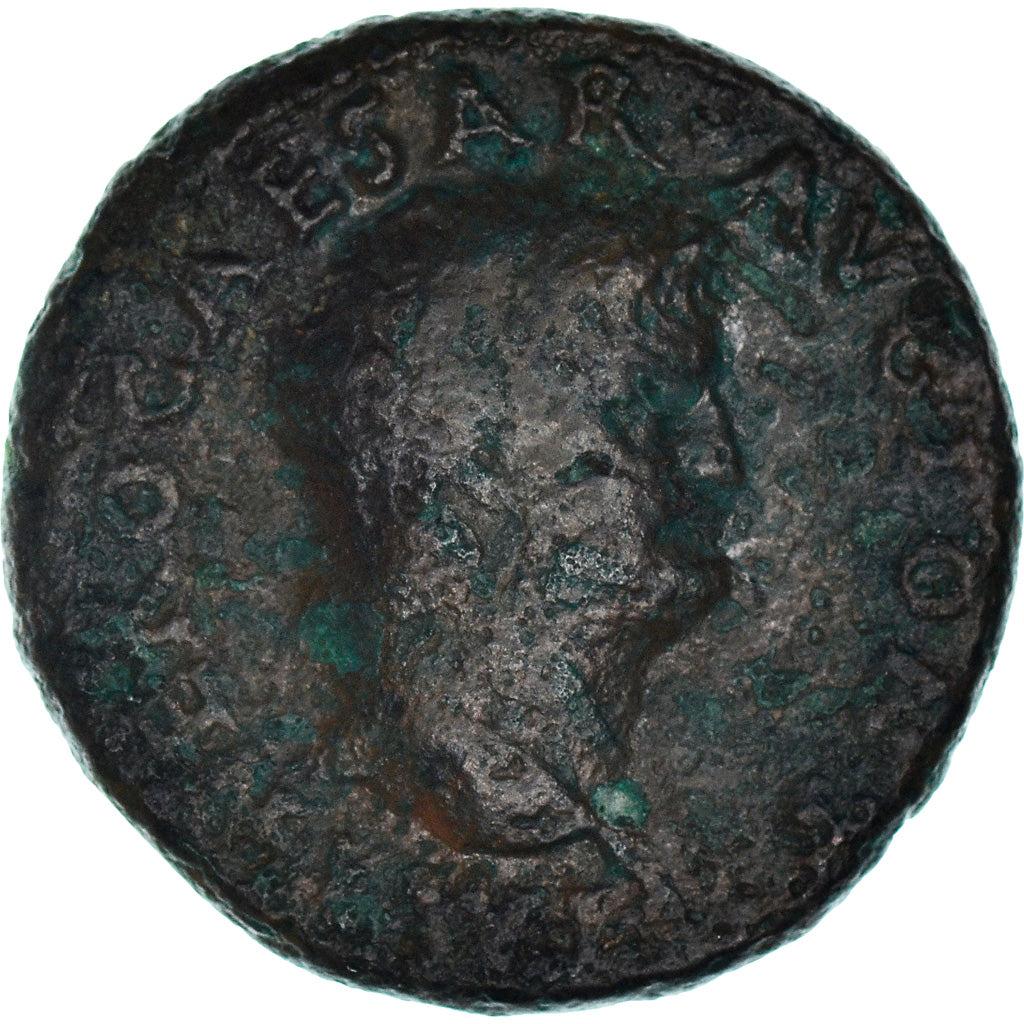 Coin, Nero, Quadrans, Lyon - Lugdunum, VF(20-25), Bronze, RIC:237