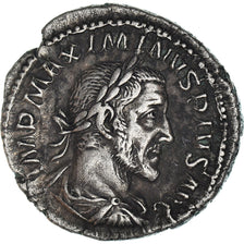 Coin, Maximinus I Thrax, Denarius, 235, Roma, AU(55-58), Silver, RIC:14