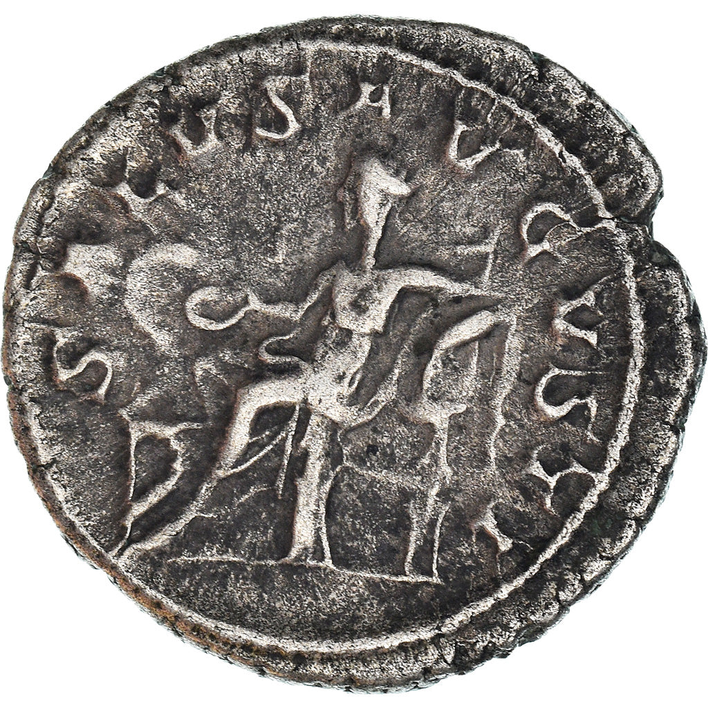 Coin, Maximinus I Thrax, Denarius, 235, Roma, AU(55-58), Silver, RIC:14