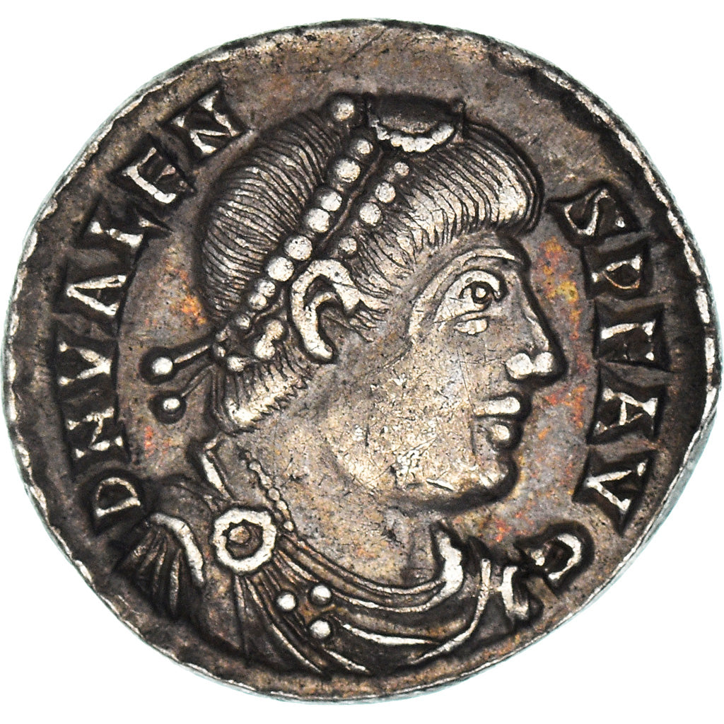 Münze, Valens, Siliqua, Trier, VZ, Silber, Cohen:109