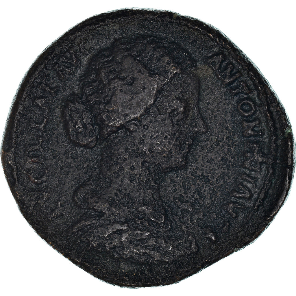 Moeda, Lucilla, Sestertius, AD 166, Rome, EF(40-45), Bronze, RIC:1747
