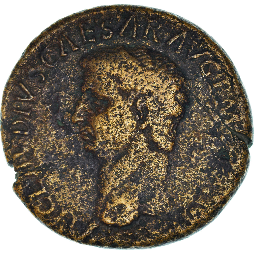 Coin, Claudius, As, 41-42, Rome, VF(30-35), Bronze, RIC:94