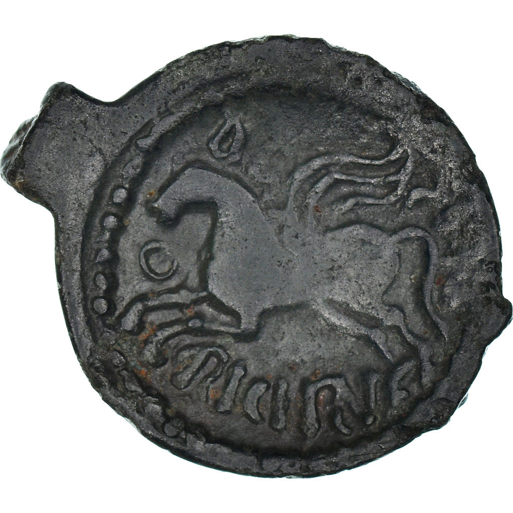 Moneta, Suessiones, Bronze Æ, 50-40 BC, SPL-, Bronzo, Latour:7951