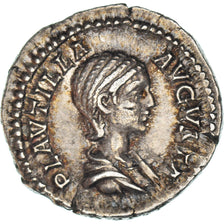 Coin, Plautilla, Denarius, Roma, AU(55-58), Silver, RIC:365