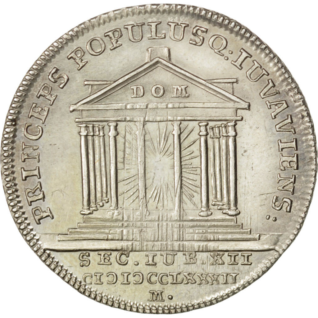 Monnaie, AUSTRIAN STATES, SALZBURG, 2 Ducat, 1782, SUP, Argent, KM:Pn13