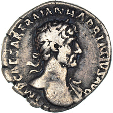 Coin, Hadrian, Denarius, Rome, EF(40-45), Silver, RIC:42