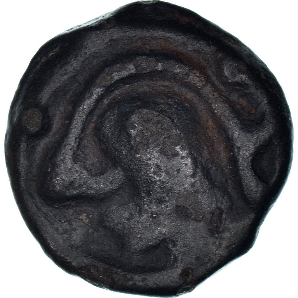 Munten, Senones, Potin, ZF+, Potin, Delestrée:2651