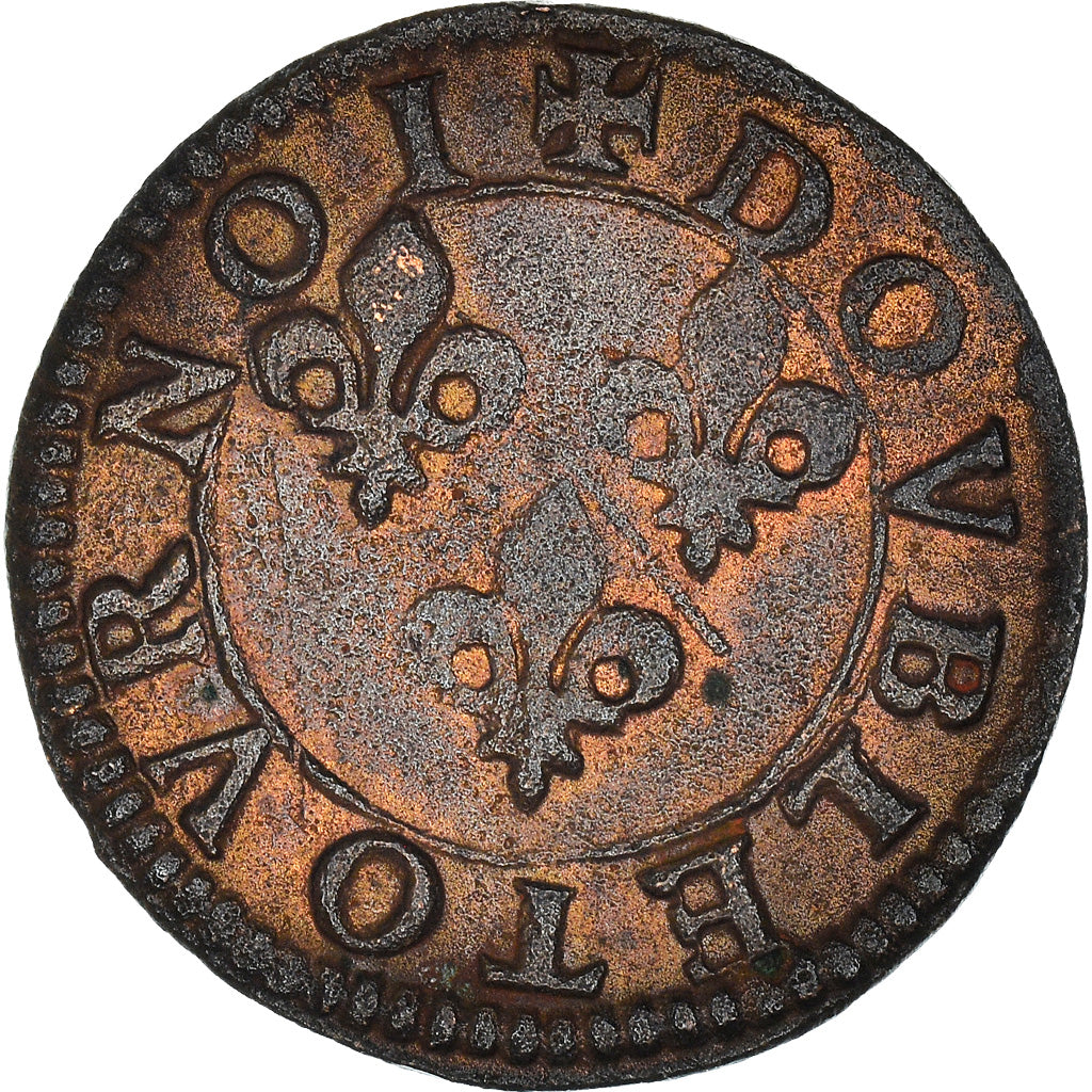 Moeda, França, CHÂTEAU-REGNAULT, François de Bourbon, Double Tournois