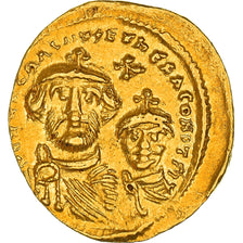 Münze, Heraclius, with Heraclius Constantine, Solidus, 616-625, Constantinople