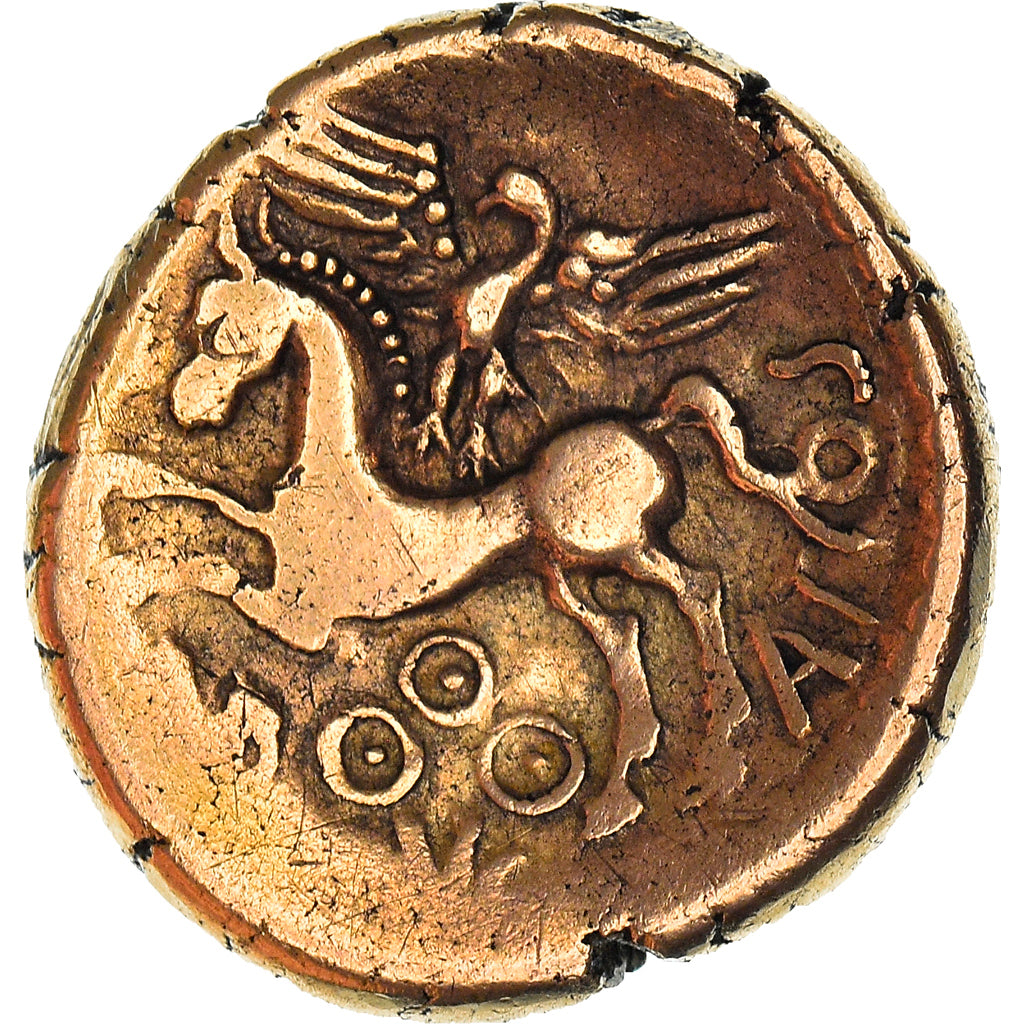 Coin, Bituriges, Stater, Ist century BC, ABVCATOS, AU(50-53), Gold