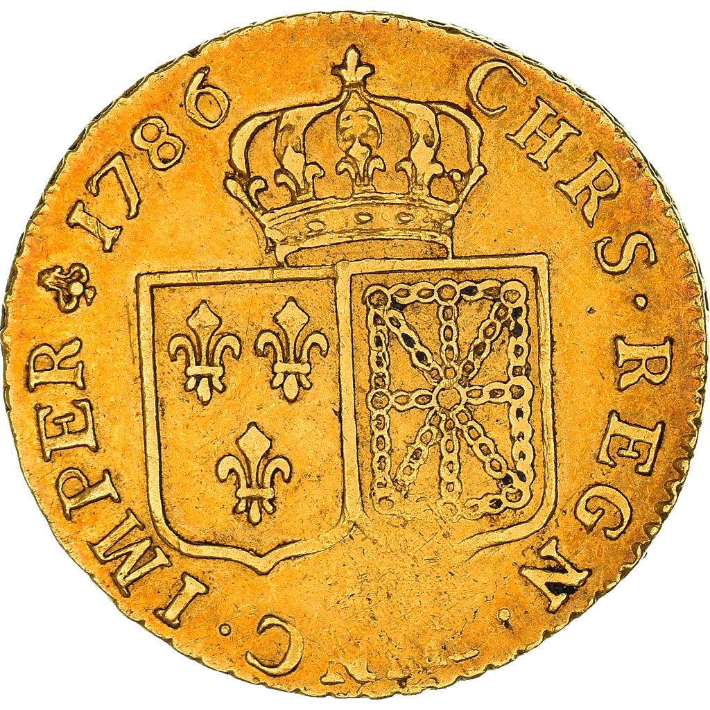 Coin, France, Louis XVI, Louis d'or à la tête nue, Louis d'Or, 1786, Paris