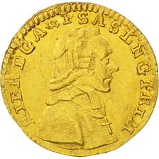 AUSTRIAN STATES, 1/4 Ducat, 1782, KM #443, AU(50-53), Gold, 0.86