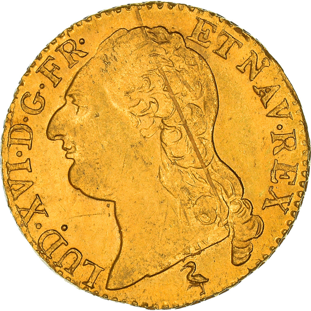 Coin, France, Louis XVI, Louis d'or à la tête nue, Louis d'Or, 1786, Paris