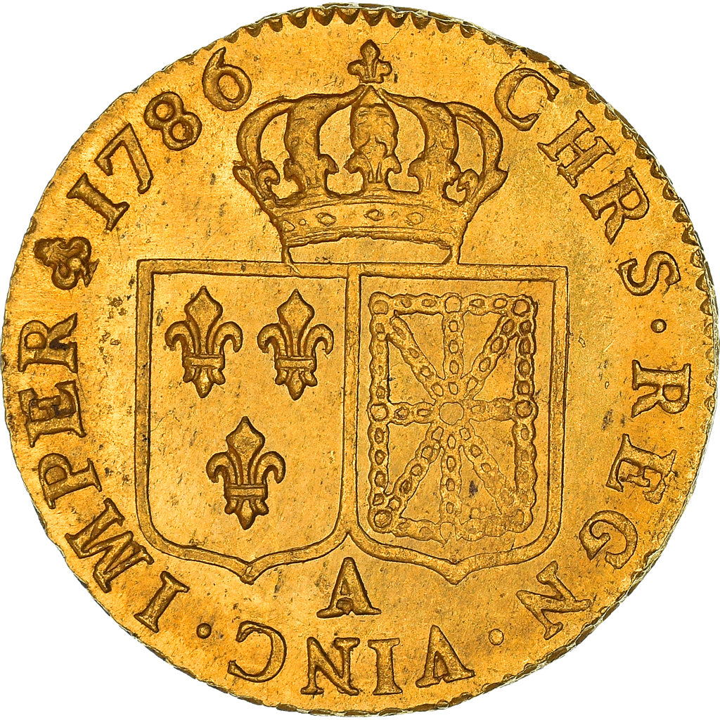Coin, France, Louis XVI, Louis d'or à la tête nue, Louis d'Or, 1786, Paris