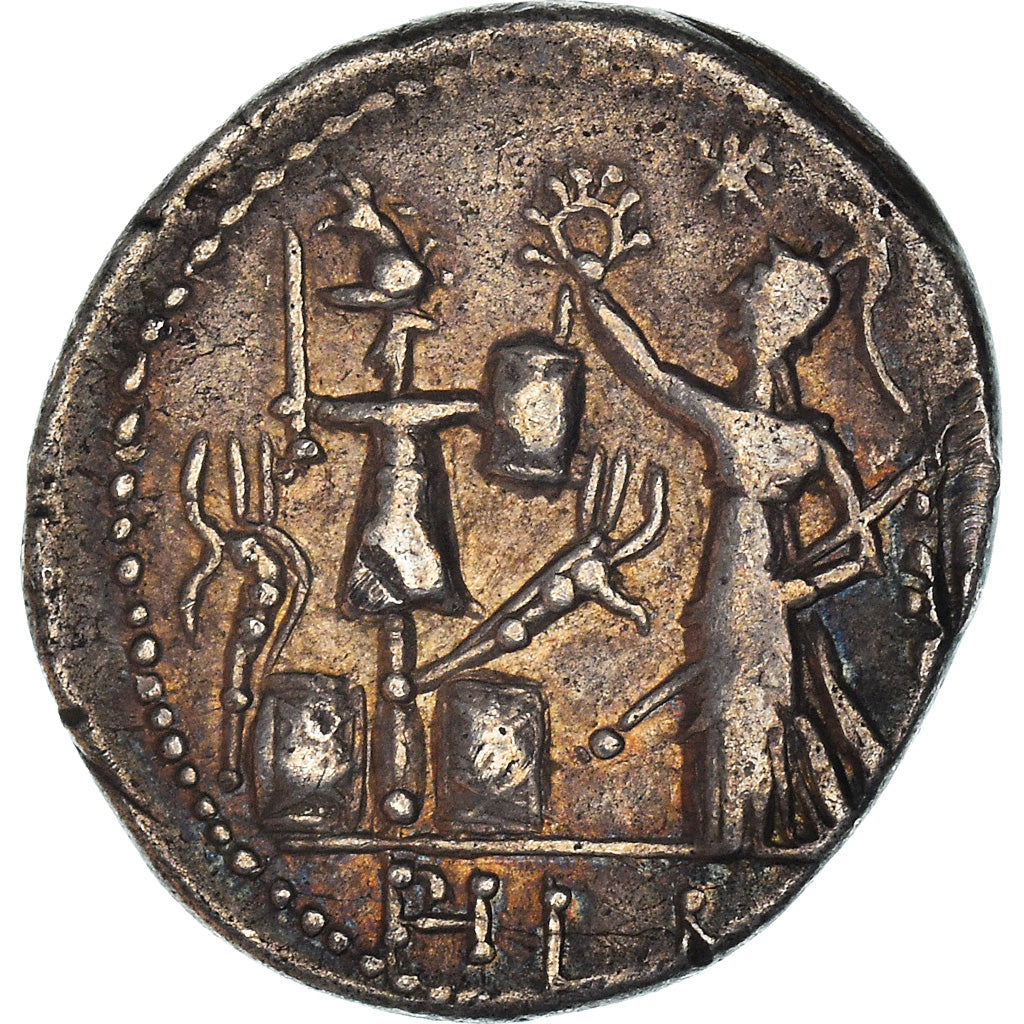 Monnaie, Furia, Denier, 119 BC, Rome, SUP, Argent, Crawford:281/1