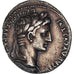Coin, Augustus, Denarius, Lyon - Lugdunum, AU(50-53), Silver, RIC:207
