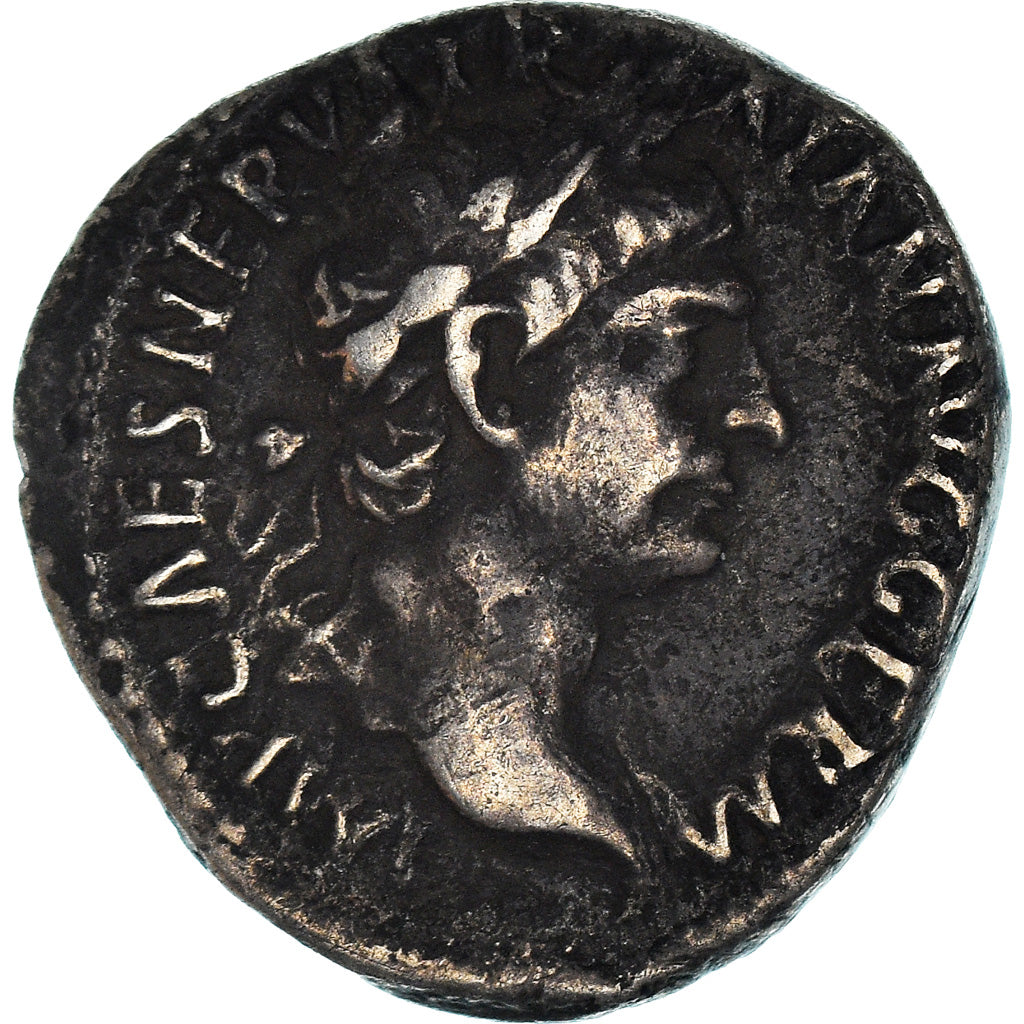 Moeda, Trajan, Denarius, Roma, EF(40-45), Prata, RIC:2