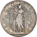 Moneta, DEPARTAMENTY WŁOSKIE, PIEDMONT REPUBLIC, 5 Francs, AN 9, VF(30-35)