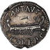 Coin, Marcus Antonius, Denarius, 32-31 BC, AU(55-58), Silver, Crawford:544