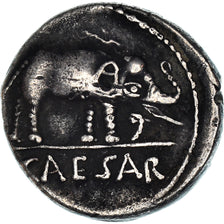 Moneda, Julius Caesar, Denarius, MBC+, Plata, Crawford:443/1
