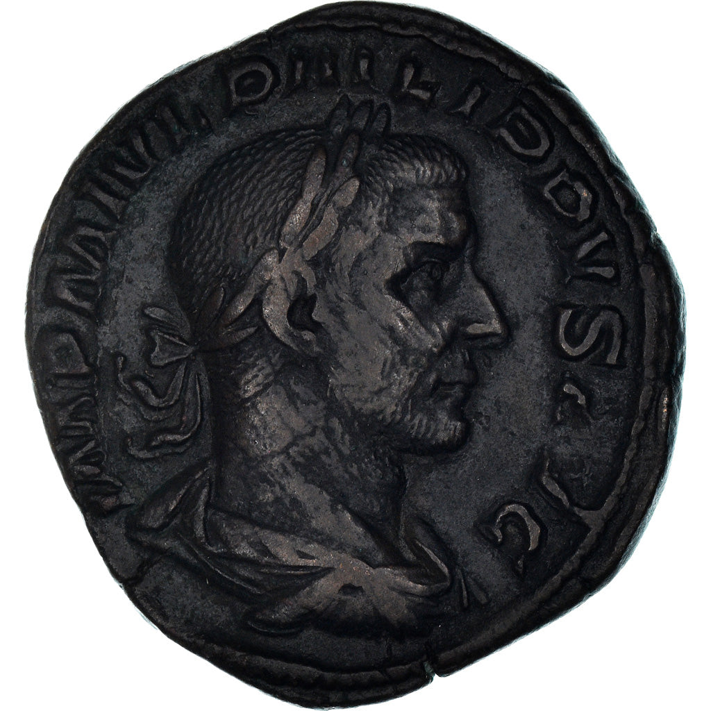 Coin, Philip I, Sestertius, Roma, EF(40-45), Bronze, RIC:186