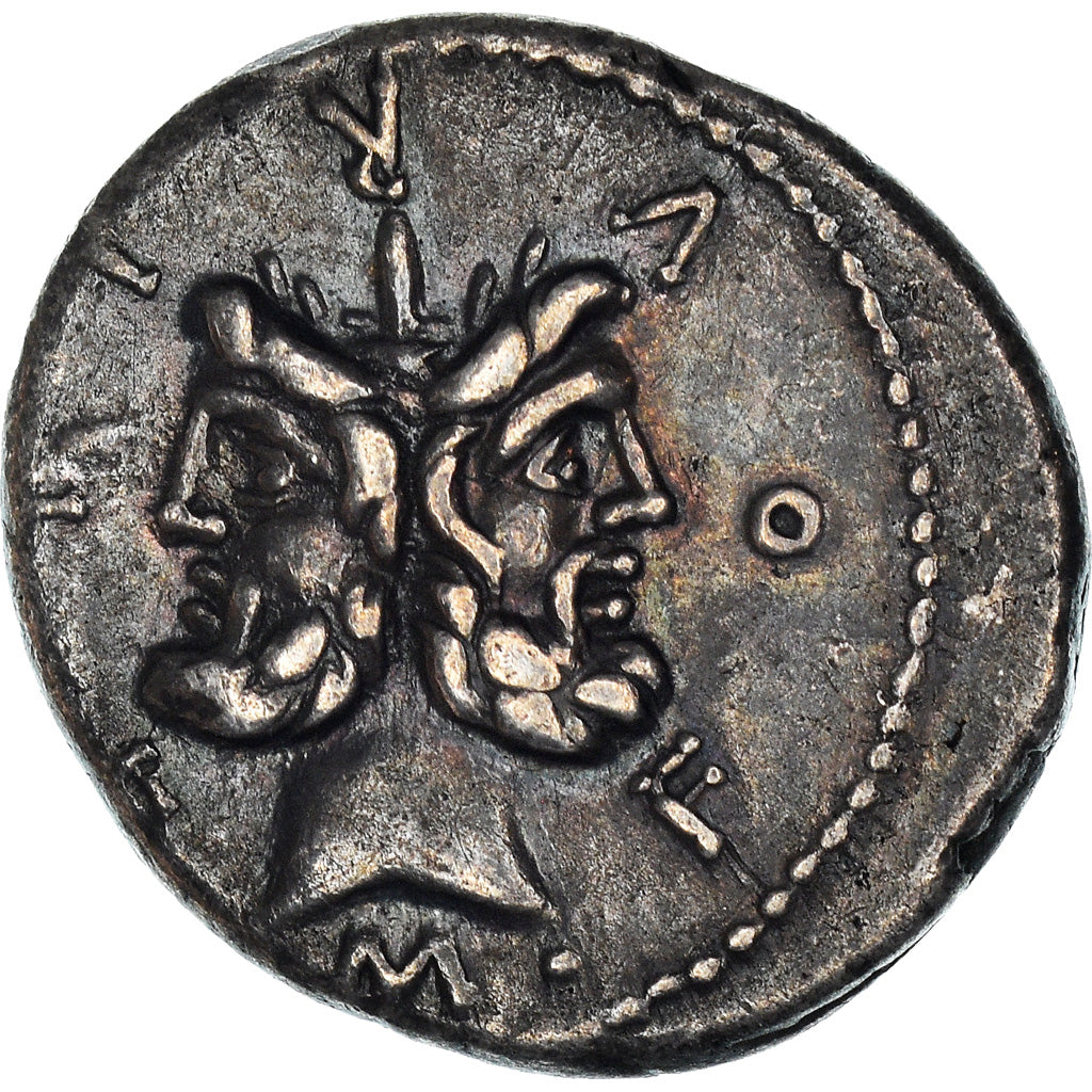 Coin, Furia, Denarius, 119 BC, Rome, AU(50-53), Silver, Crawford:281/1