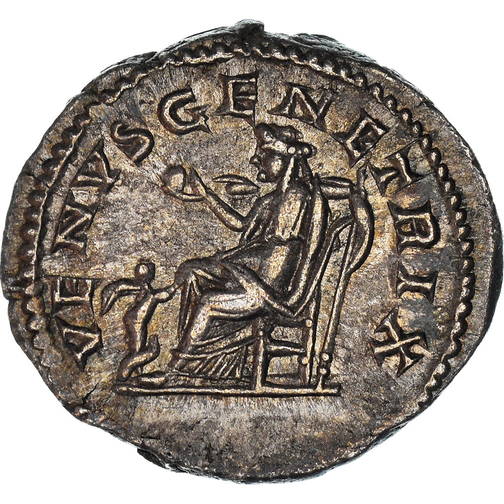 Coin, Julia Domna, Denarius, Roma, AU(55-58), Silver