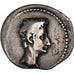 Coin, Augustus, Denarius, 16 BC, Spain, Traveling mint, EF(40-45), Silver