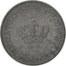 ROMANIA, 5 Lei, 1942, KM #61, AU(50-53), Zinc, 23, 4.53
