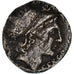 Moeda, Lutatius Cerco, Denarius, Roma, Rara, VF(20-25), Prata, Crawford:305/1