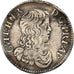 Moneta, Francia, ORANGE - NASSAU, Guillaume III, 1/12 Ecu, 1661, Orange, MB+