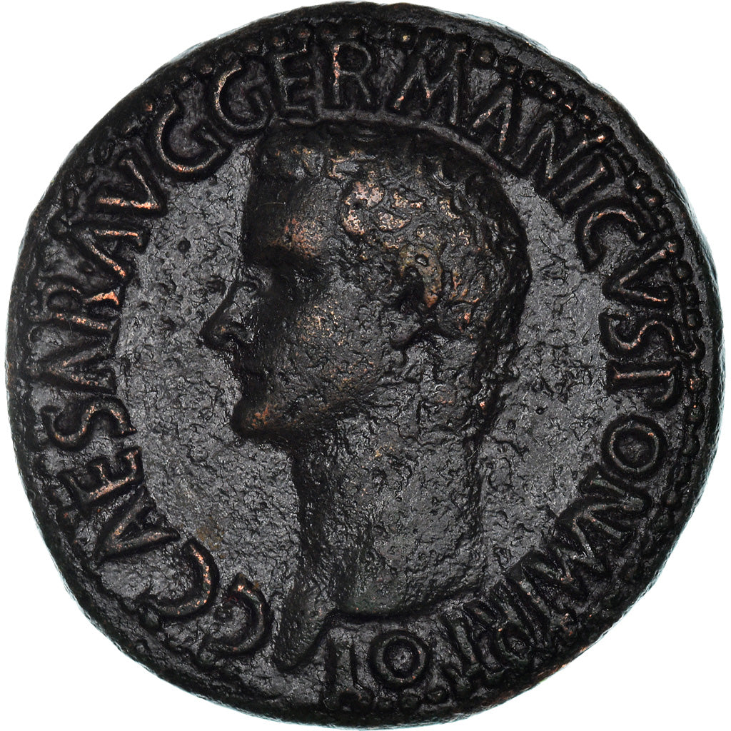 Coin, Germanicus, As, 37-38, Rome, AU(55-58), Bronze, RIC:38