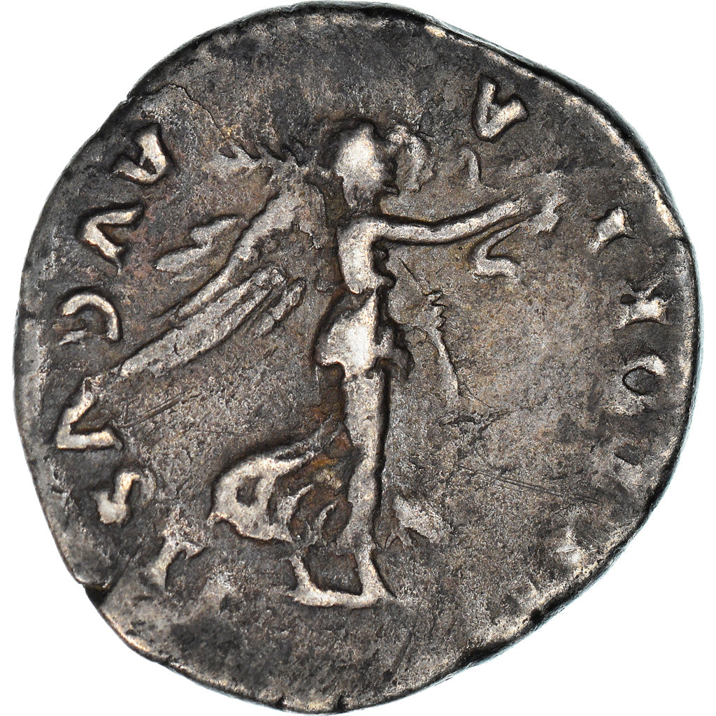 Coin, Vespasian, Quinarius, 75, Roma, AU(50-53), Silver, RIC:129a