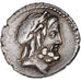 Coin, Volteia, Denarius, Rome, AU(55-58), Silver, Babelon:1