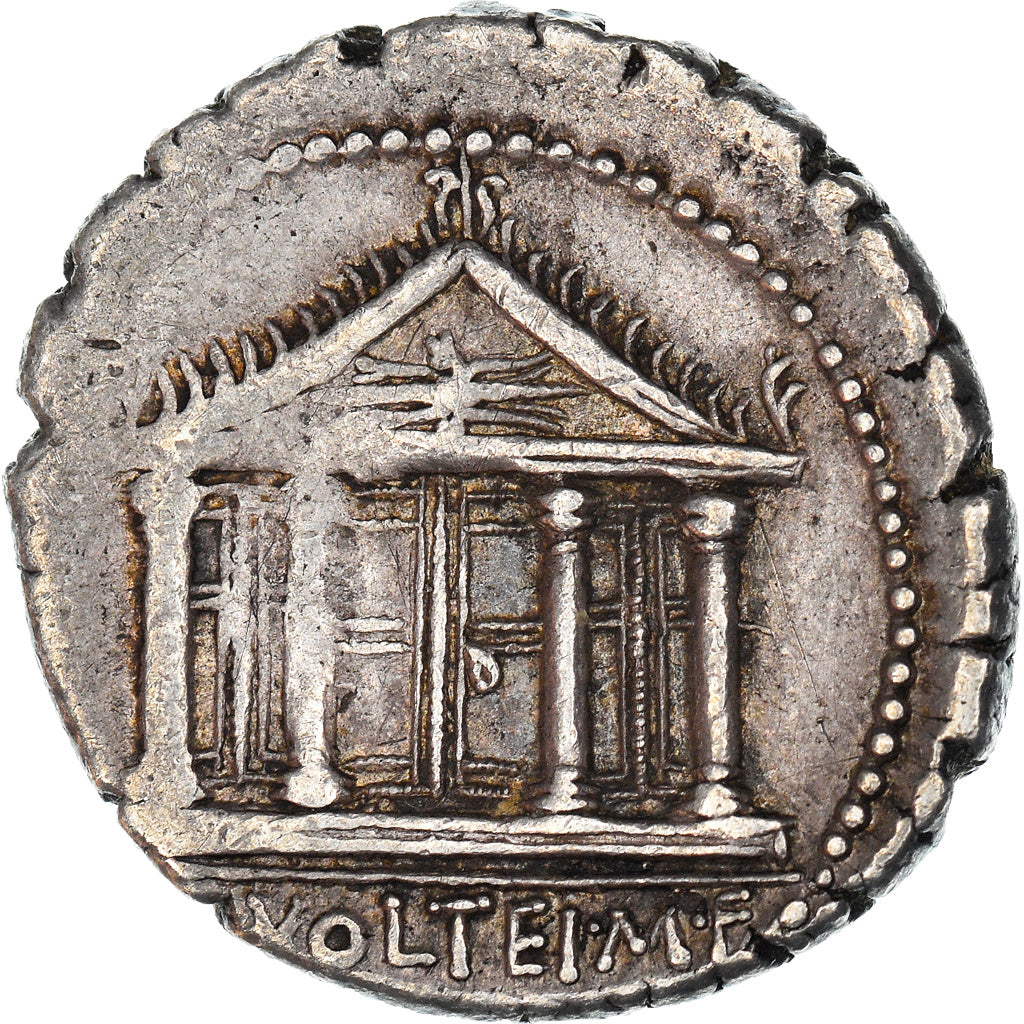 Coin, Volteia, Denarius, Rome, AU(55-58), Silver, Babelon:1