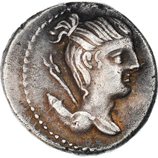 Münze, Postumia, Denarius, Roma, SS, Silber