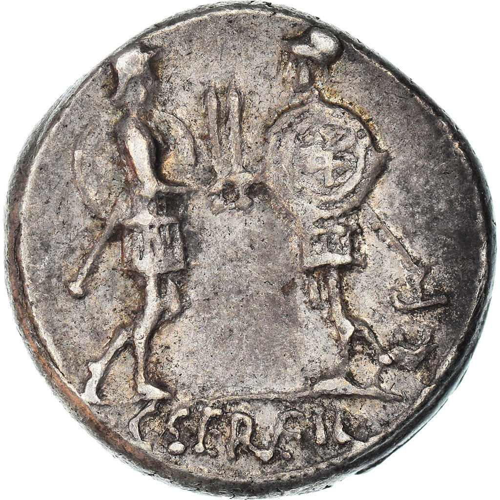 Coin, Servilia, Denarius, Rome, AU(50-53), Silver, Crawford:423/1