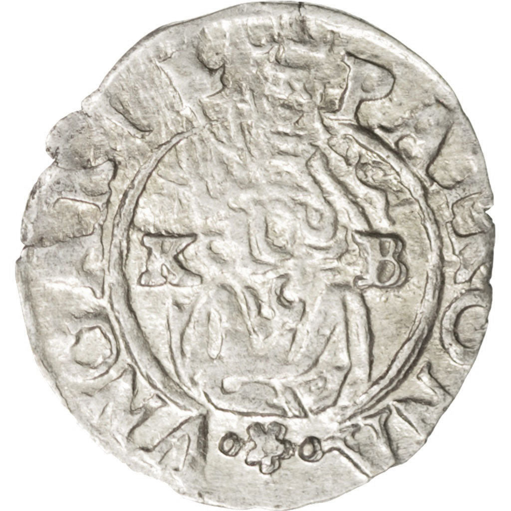 HUNGARY, Denar, 1578, Kremnitz, KM #237, F(12-15), Silver, 15-16, 0.51