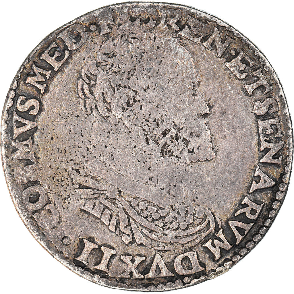 Monnaie, États italiens, Cosimo I Medici, Teston, 1536-1574, Florence, TB+